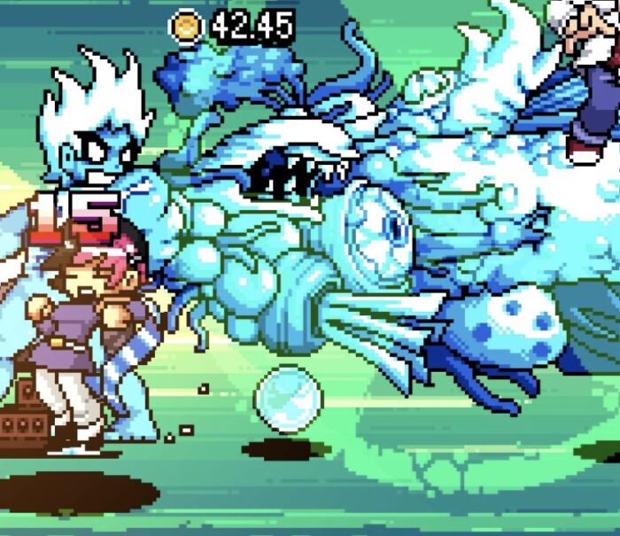 SCOTT PILGRIM VS. THE WORLD: THE GAME（邦題：スコット・ピルグリム VS 7人の邪悪な元カレ）の感想評価を画像と一緒に紹介している画像です。