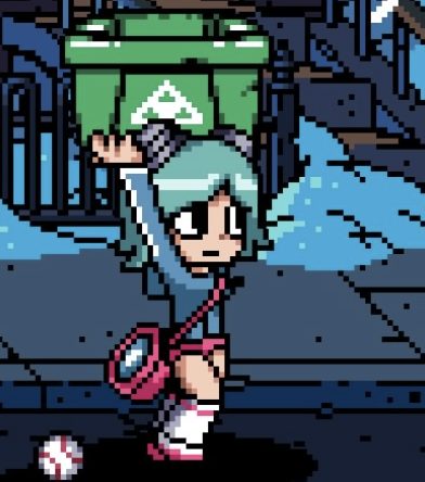 SCOTT PILGRIM VS. THE WORLD: THE GAME（邦題：スコット・ピルグリム VS 7人の邪悪な元カレ）の感想評価を画像と一緒に紹介している画像です。